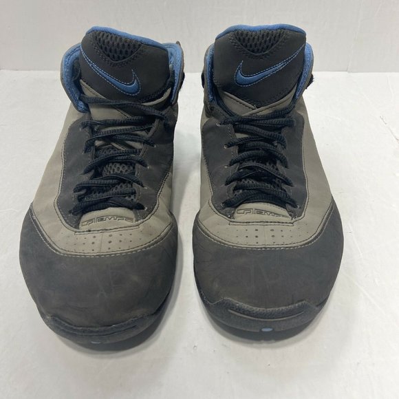 Nike Zoom Uptempo Basketball Shoes Gray /Black 316968-002 Men's Size 7 - Picture 4 of 8